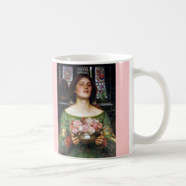 John Waterhouse - Gather Ye Rosebuds Coffee Mug (Right)