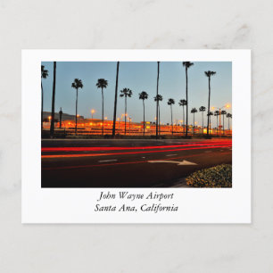 John Wayne Airport Santa Ana California Postcard