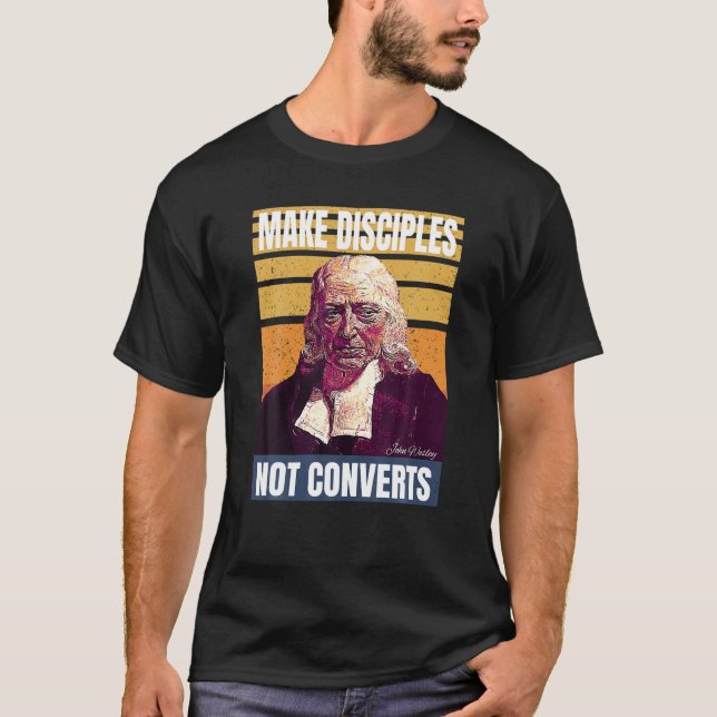John Wesley Methodist T-Shirt (Front)