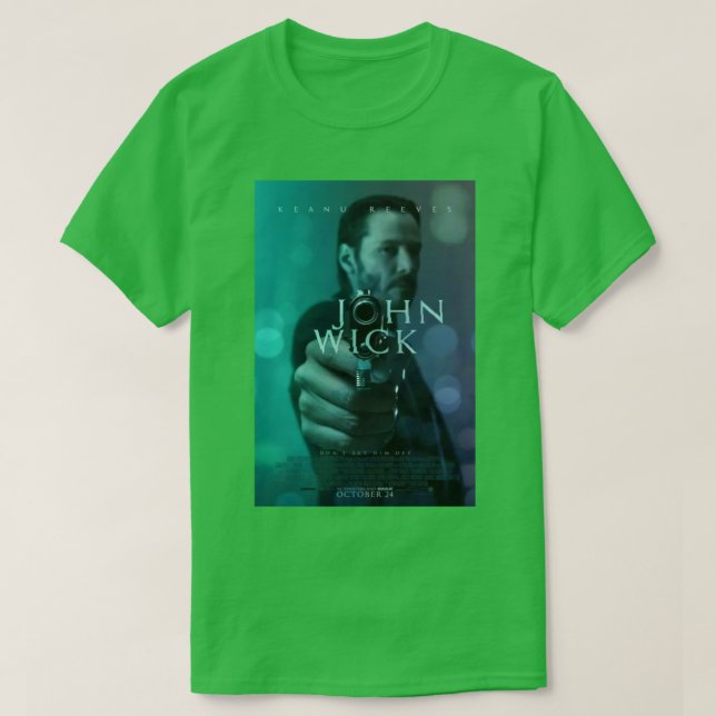 John Wick Action Po T-Shirt (Design Front)