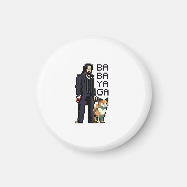 John Wick - Baba Yaga Magnet (Front)