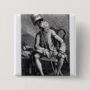 John Wilkes 1763 15 Cm Square Badge