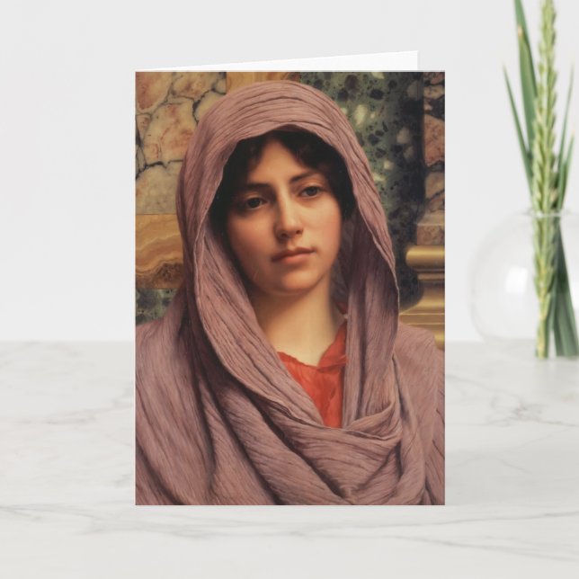 John William Godward- Lycinna Card (Front)