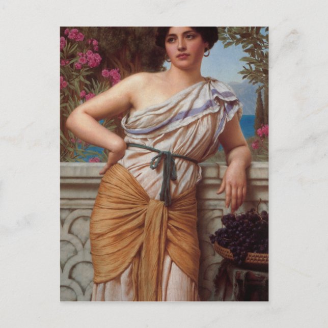 John William Godward - Reverie Postcard (Front)