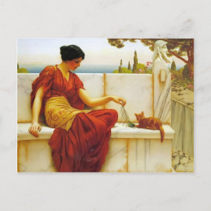 John William Godward- The Favourite Postcard