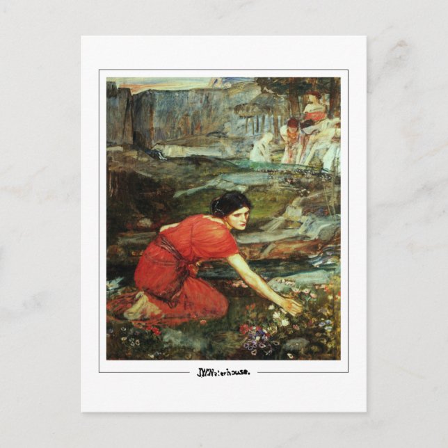 John William Waterhouse #7 - Fine Art Postcard (Front)
