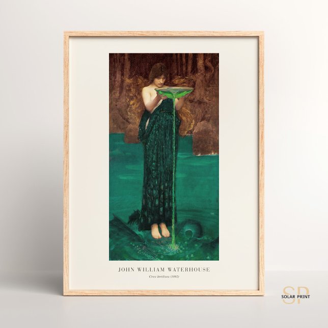 John William Waterhouse Circe Invidiosa Envious Poster (Creator Uploaded)