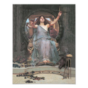 John William Waterhouse "Circle Offering the Cup" Photo Print