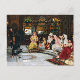 John William Waterhouse Consulting the Oracle  Postcard
