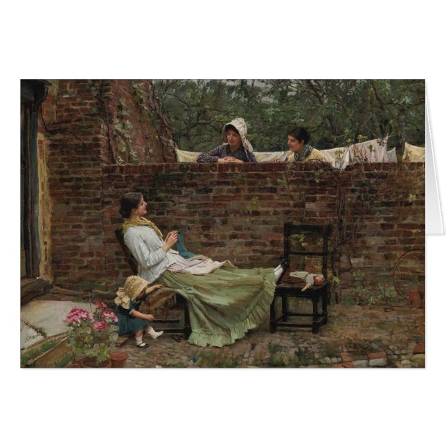 John William Waterhouse - Good Neighbours (Front Horizontal)