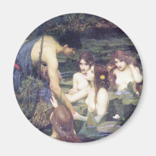 John William Waterhouse - Hylas and the Nymphs Magnet