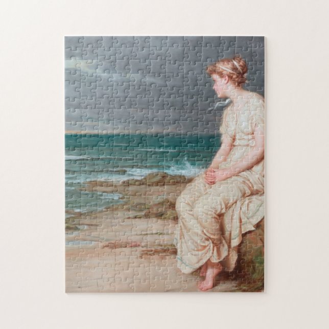 John William Waterhouse Miranda Jigsaw Puzzle (Vertical)