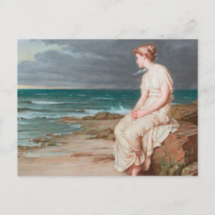 John William Waterhouse Miranda Postcard