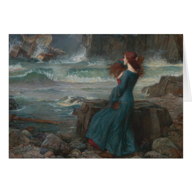 John William Waterhouse - Miranda - The Tempest (Front Horizontal)