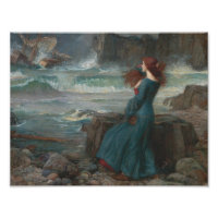 John William Waterhouse - Miranda - The Tempest