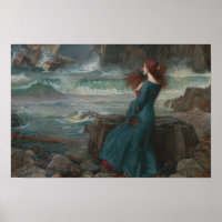 John William Waterhouse - Miranda - The Tempest