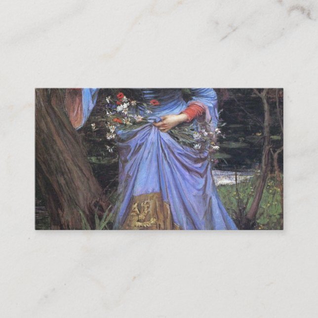 John William Waterhouse - Ophelia Business Card (Front)