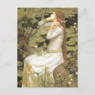 John William Waterhouse- Ophelia Postcard