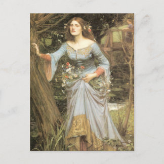 John William Waterhouse Postcard