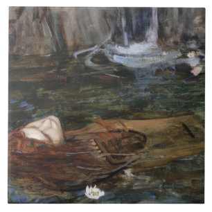 John William Waterhouse - Study for Nymphs Finding Tile