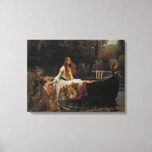 John William Waterhouse - The Lady of Shalott Canvas Print