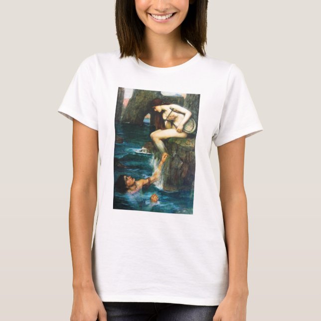 John William Waterhouse The Siren T-Shirt (Front)