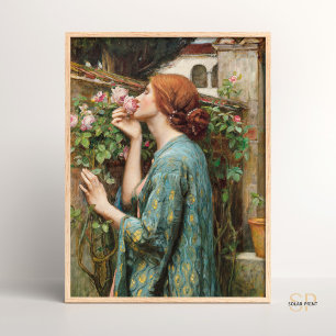 John William Waterhouse The Soul of the Rose 1908  Poster