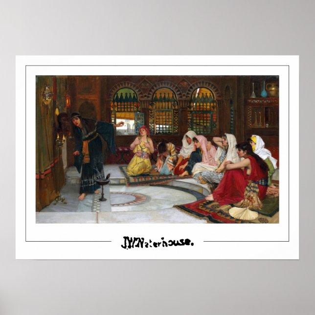 John William Waterhouse Zedign Art Poster #45 (Front)