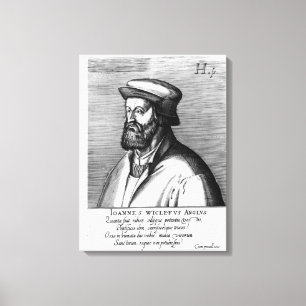 John Wycliffe Canvas Print