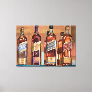 Johnnie Walker Canvas Print