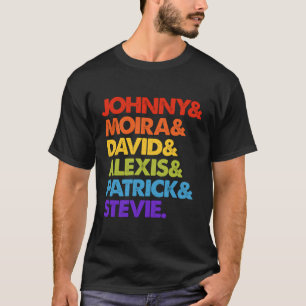 Johnny And Moira And David And Alexis T-Shirt