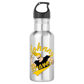 Johnny Bravo Athletic Graphic 532 Ml Water Bottle