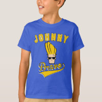 Johnny Bravo Collegiate Graphic