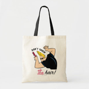 Johnny Bravo Comb - Don't Touch The Hair! Tote Bag
