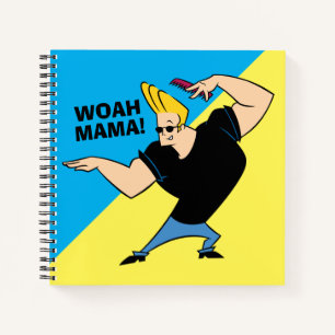 Johnny Bravo Combing Hair Notebook