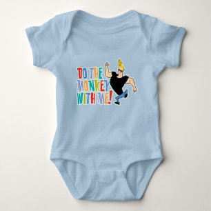 Johnny Bravo - Do The Monkey With Me! Baby Bodysuit