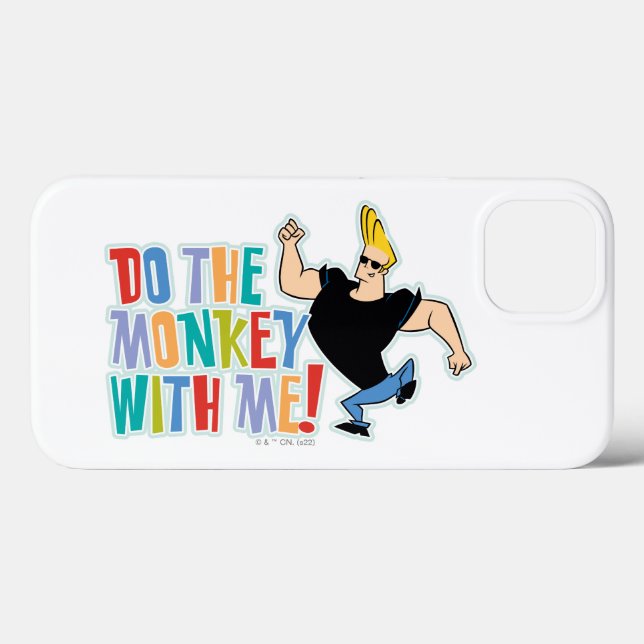 Johnny Bravo - Do The Monkey With Me! Case-Mate iPhone Case (Back (Horizontal))