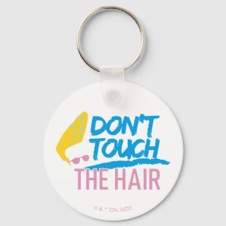 Johnny Bravo - Don't Touch The Hair Graphic Key Ring