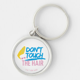 Johnny Bravo - Don't Touch The Hair Graphic Key Ring