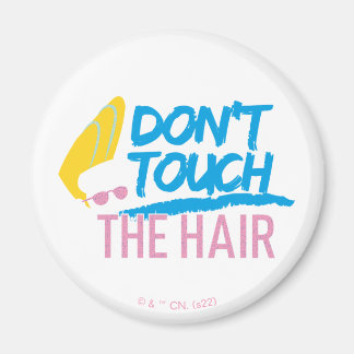 Johnny Bravo - Don't Touch The Hair Graphic Magnet