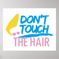 Johnny Bravo - Don't Touch The Hair Graphic