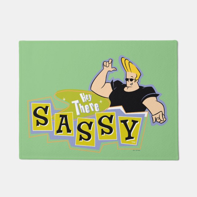 Johnny Bravo - Hey There Sassy Doormat (Front)