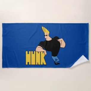 Johnny Bravo - Hunk Beach Towel