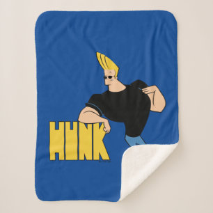 Johnny Bravo - Hunk Sherpa Blanket