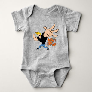 Johnny Bravo Iconic Pose Baby Bodysuit