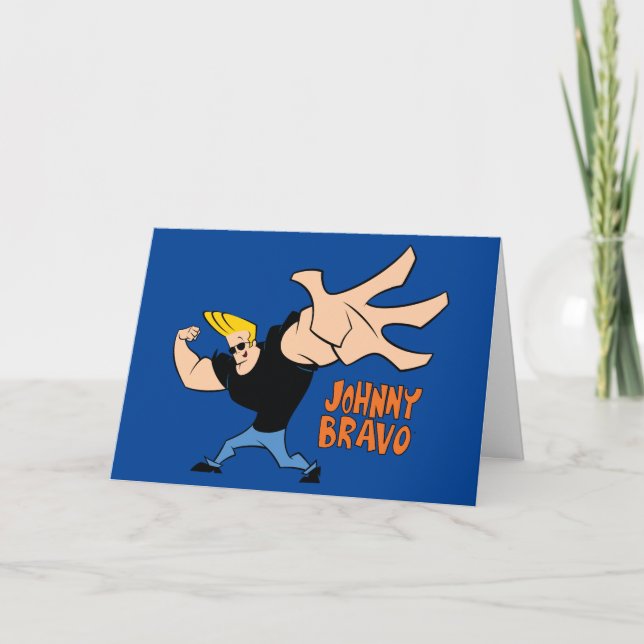 Johnny Bravo Iconic Pose Card (Front)