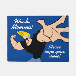 Johnny Bravo Iconic Pose Doormat