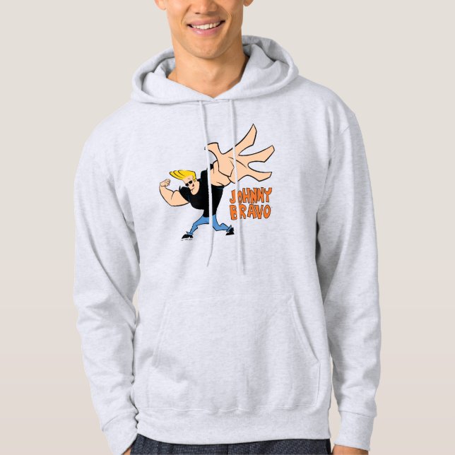 Johnny Bravo Iconic Pose Hoodie (Front)