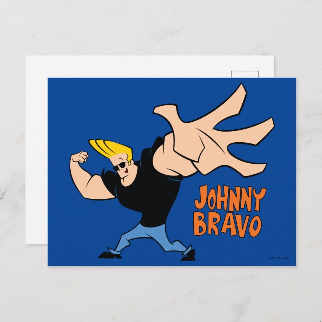 Johnny Bravo Iconic Pose Postcard (Front/Back)