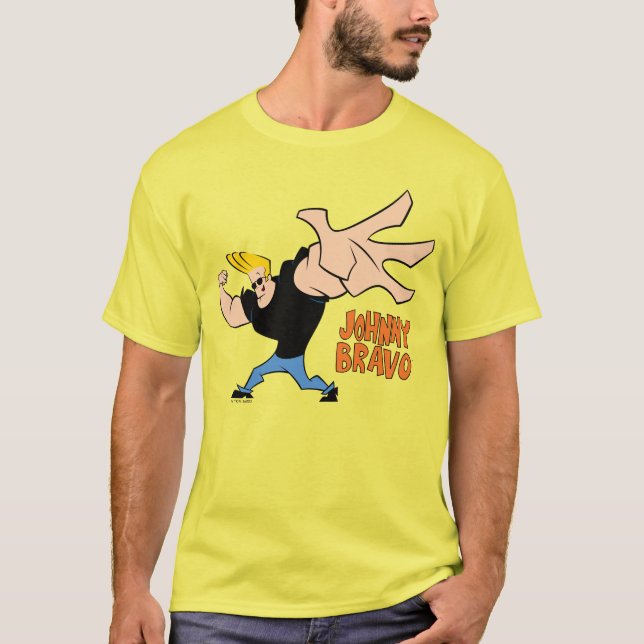 Johnny Bravo Iconic Pose T-Shirt (Front)